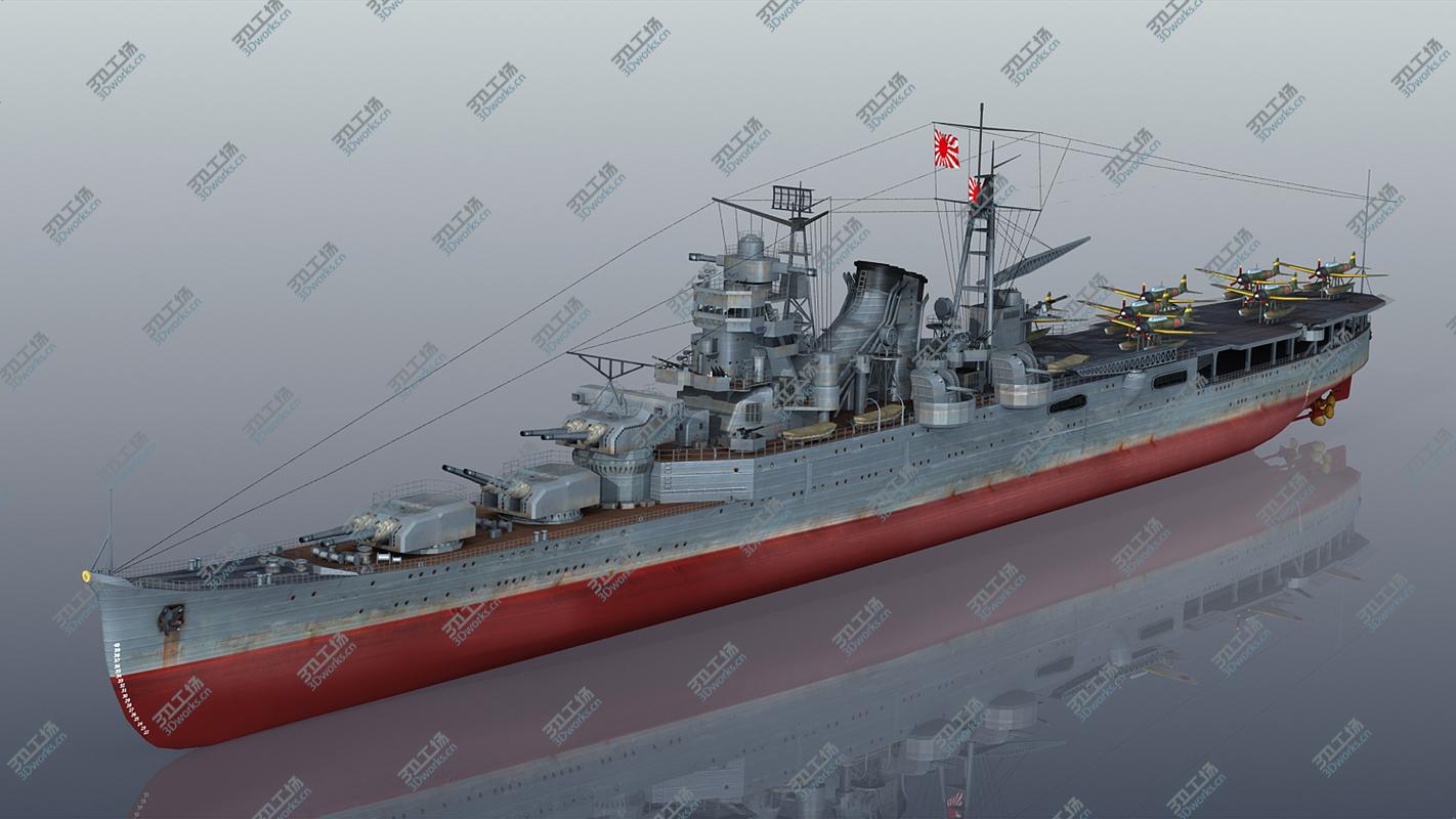 images/goods_img/202104093/Japanese aircraft cruiser Mogami 3D model/5.jpg